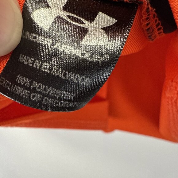 Under Armour Mens Loose Shirt Size Large Long Sleeve Auburn AU Tigers Orange - Picture 3 of 8